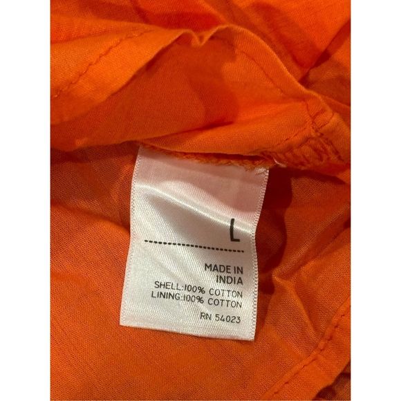 Old Navy orange skirt. Size large. - Picture 2 of 3